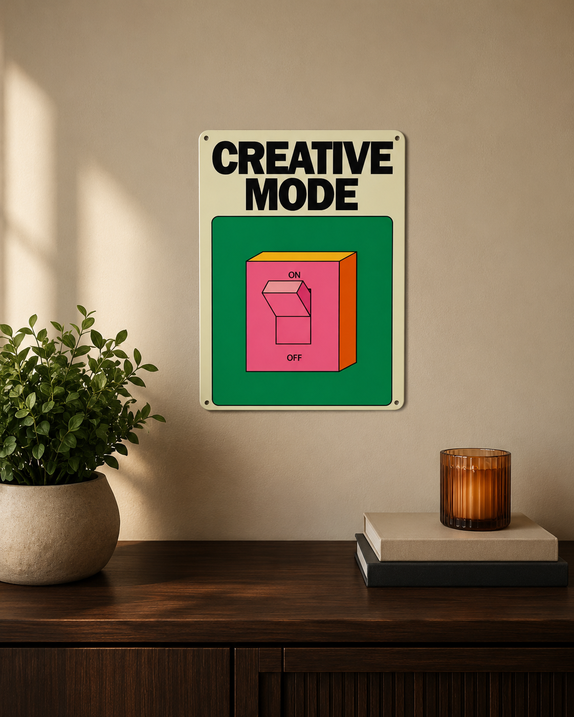 Creative Mode Sign